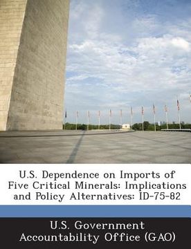 portada U.S. Dependence on Imports of Five Critical Minerals: Implications and Policy Alternatives: Id-75-82 (en Inglés)