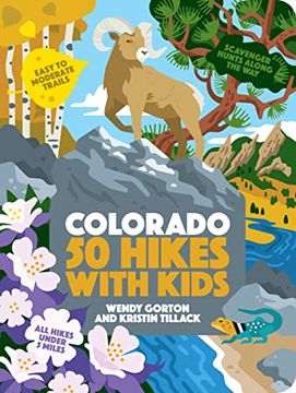 portada 50 Hikes With Kids Colorado (en Inglés)