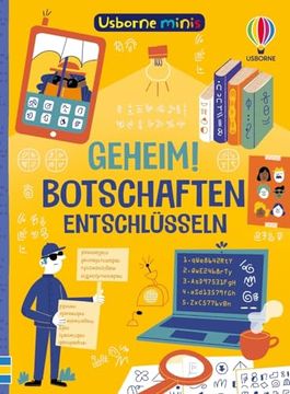 portada Usborne Minis: Geheim! Botschaften Entschlüsseln (en Alemán)