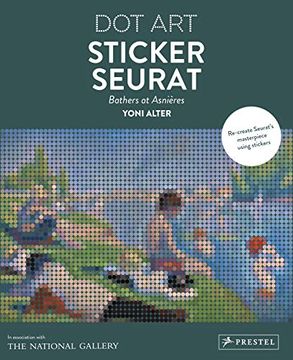 portada Sticker Seurat: Bathers at Asnieres dot art (in English)