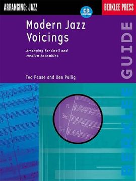 portada Modern Jazz Voicings: Arranging for Small and Medium Ensembles (in English)