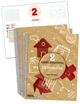 portada Matematika 2. (Incluye Material Manipulativo) (in Basque)