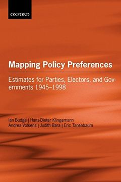 portada Mapping Policy Preferences: Estimates for Parties, Electors, and Governments 1945-1998 (en Inglés)