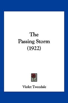 portada the passing storm (1922) (en Inglés)