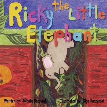 portada ricky the little elephant (en Inglés)