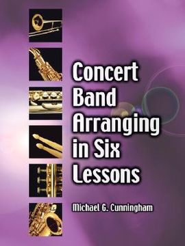 portada concert band arranging in six lessons (in English)