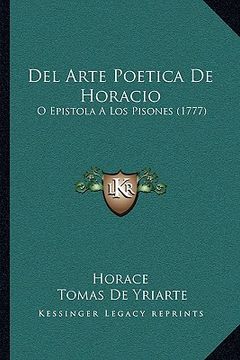 portada del arte poetica de horacio: o epistola a los pisones (1777)
