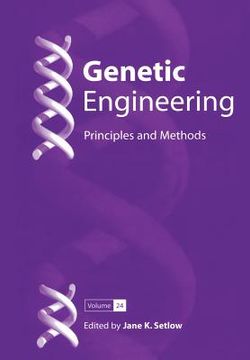 portada genetic engineering: principles and methods (en Inglés)