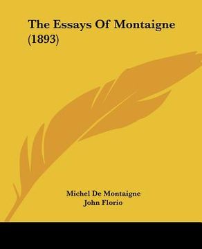 portada the essays of montaigne (1893)