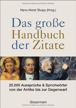 portada Das große Handbuch der Zitate (en Alemán)