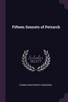 portada Fifteen Sonnets of Petrarch (en Inglés)