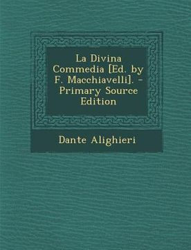 portada La Divina Commedia [Ed. by F. Macchiavelli]. (en Italiano)