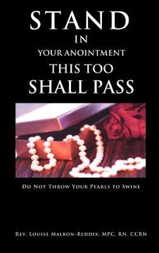 portada stand in your anointment this too shall pass (in English)