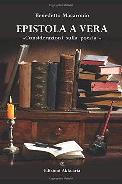 portada Epistola a Vera: Considerazioni Sulla Poesia (i Segni del Tempo) (in Italian)