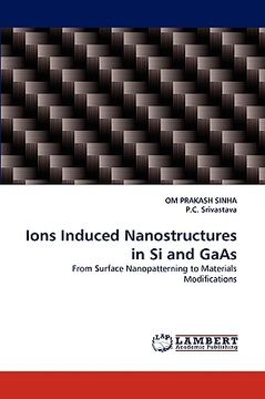 portada ions induced nanostructures in si and gaas (en Inglés)
