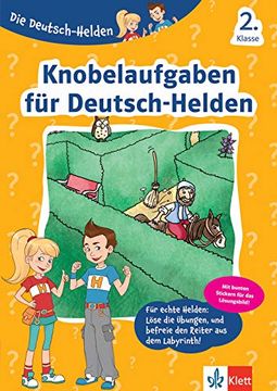 portada Die Deutsch-Helden Knobelaufgaben Fã¼R Deutsch-Helden 2. Klasse: Deutsch in der Grundschule (in German)