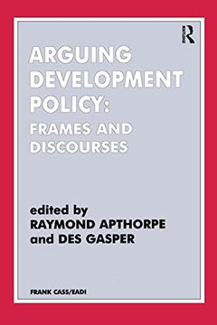 portada Arguing Development Policy: Frames and Discourses (en Inglés)
