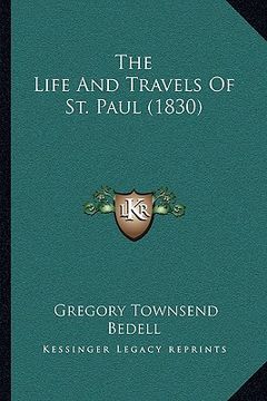 portada the life and travels of st. paul (1830) (in English)