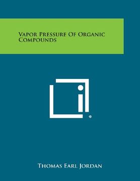 portada Vapor Pressure of Organic Compounds