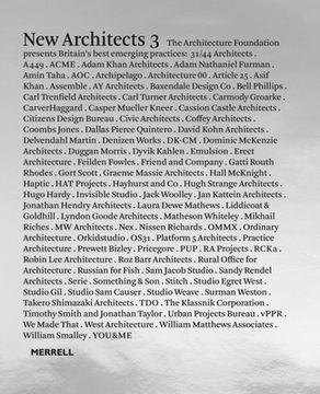 portada New Architects 3: Britain's Best Emerging Architects (en Inglés)