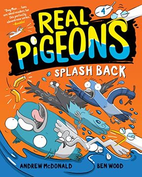 portada Real Pigeons Splash Back (Book 4) 