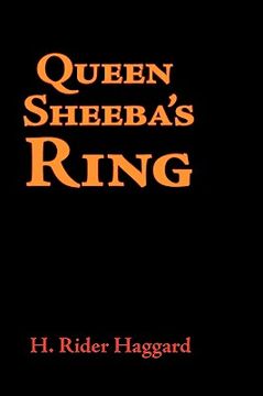 portada queen sheba's ring, large-print edition (en Inglés)