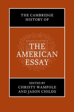 portada The Cambridge History of the American Essay (en Inglés)