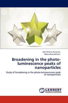 portada broadening in the photo-luminescence peaks of nanoparticles
