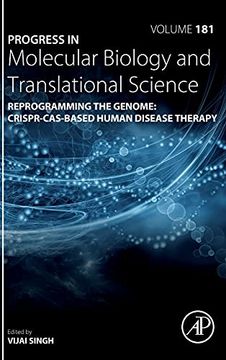 portada Reprogramming the Genome: Crispr-Cas-Based Human Disease Therapy: Volume 181 (Progress in Molecular Biology and Translational Science, Volume 181) (en Inglés)