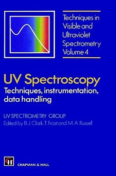 portada uv spectroscopy: techniques, instrumentation and data handling (en Inglés)