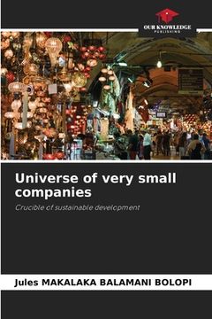 portada Universe of very small companies (in English)
