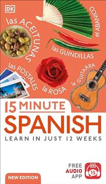 portada 15 Minute Spanish: Learn in Just 12 Weeks