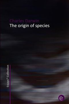 portada The origin of species (en Inglés)