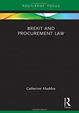 portada Brexit and Procurement law (Legal Perspectives on Brexit) (in English)