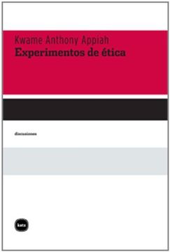 portada Experimentos de Etica (in Spanish)