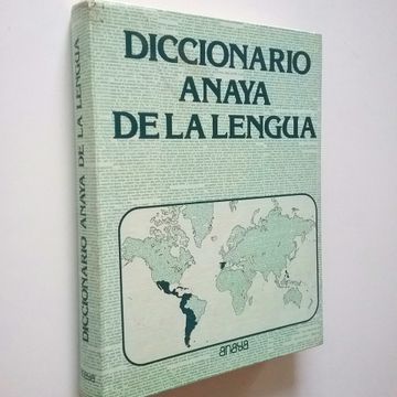 portada Diccionario Anaya de la Lengua