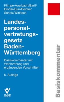 portada Landespersonalvertretungsgesetz Baden-Württemberg (en Alemán)