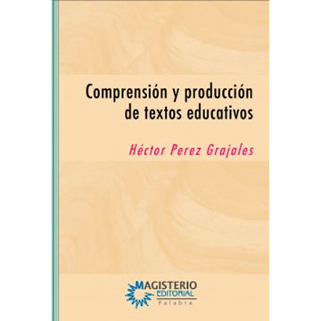 portada comprension y produccion de textos educativos (in Spanish)
