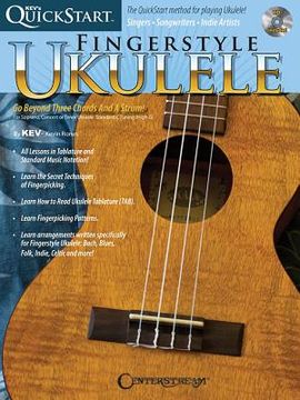 portada kev`s quickstart for fingerstyle ukulele