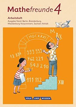portada Mathefreunde - Nord - Neubearbeitung 2015 / 4. Schuljahr - Arbeitsheft (en Alemán)