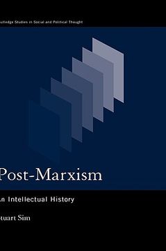 portada post-marxism: an intellectual history (en Inglés)