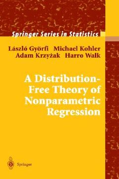 portada a distribution-free theory of nonparametric regression (en Inglés)