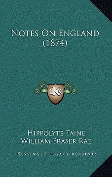 portada notes on england (1874)