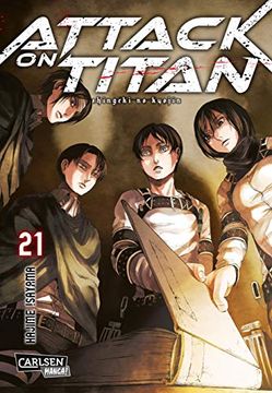 portada Attack on Titan 21 (en Alemán)