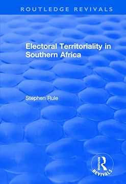 portada Electoral Territoriality in Southern Africa