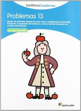 portada Problemas, EducaciÃ n Primaria. Cuaderno 13