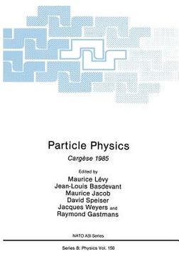 portada Particle Physics: Cargèse 1985 (en Inglés)