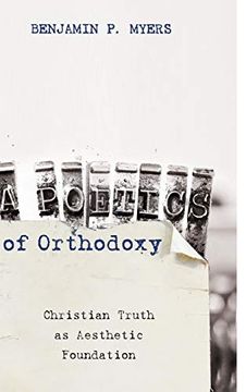 portada A Poetics of Orthodoxy (en Inglés)