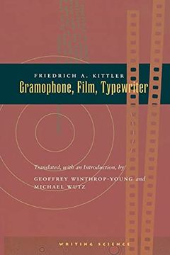portada Gramophone, Film, Typewriter (Writing Science) (en Inglés)