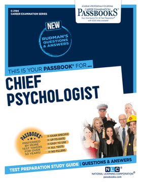 portada Chief Psychologist (C-2194): Passbooks Study Guide Volume 2194 (en Inglés)